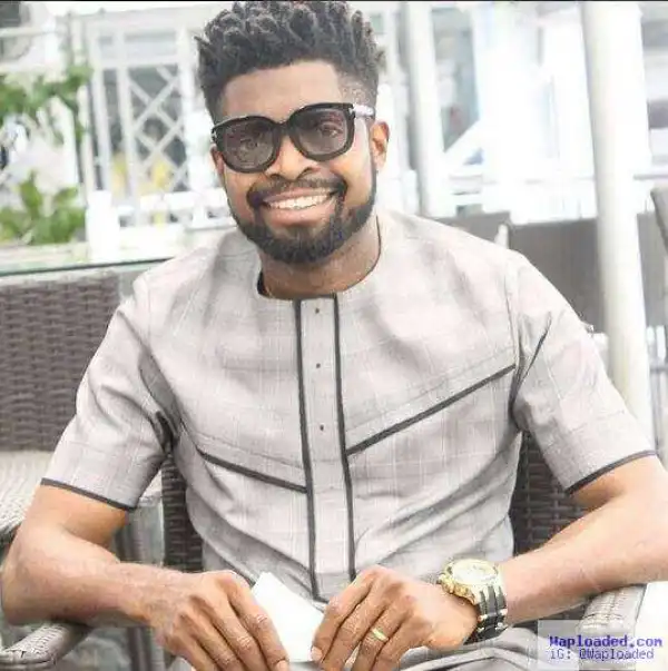 Checkout What Famous comedian Basketmouth Found Inside An Airplane (Photo)